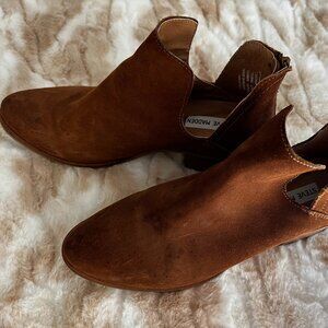 Steve Madden Booties 9.5 (Brown Suede)
